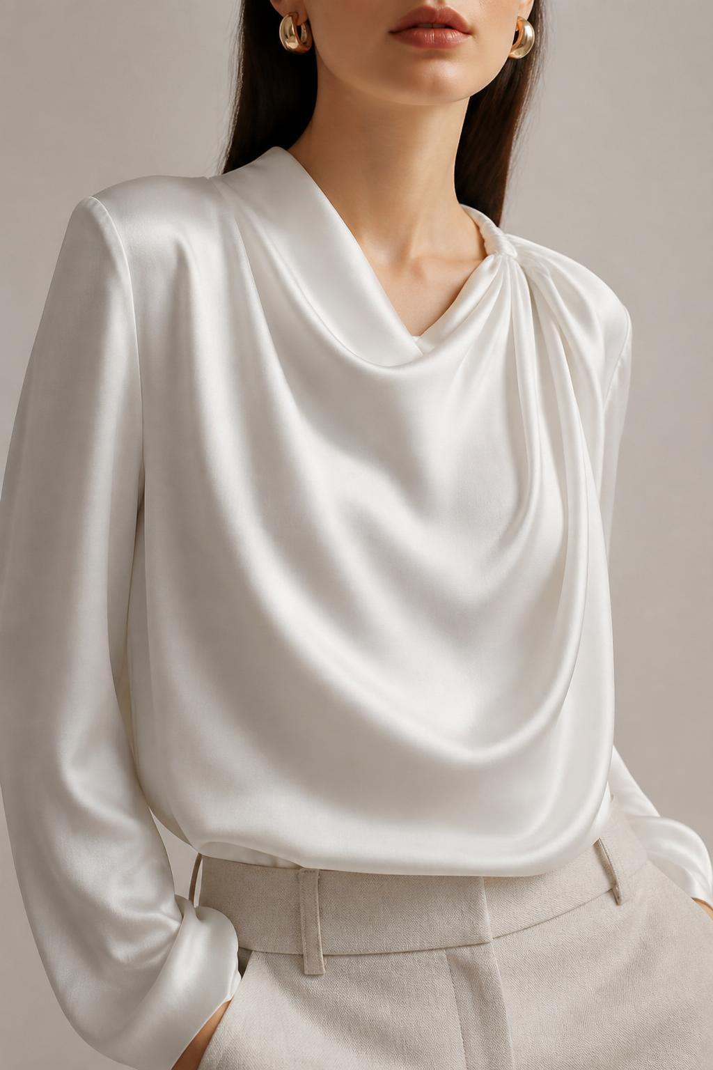 Blusa Drapeada